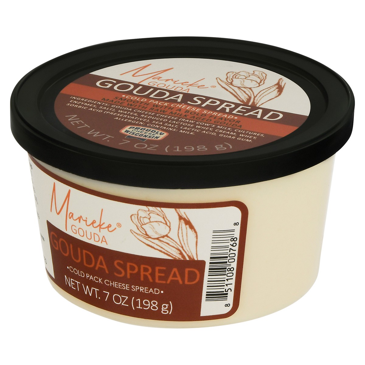 slide 3 of 14, Marieke Gouda Gouda Cold Pack Cheese Spread 7 oz, 7 oz