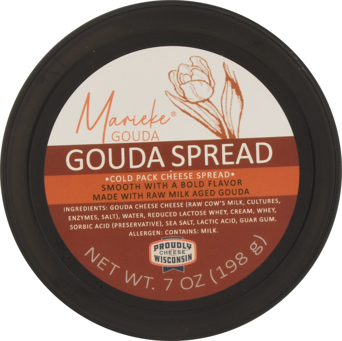 slide 10 of 14, Marieke Gouda Gouda Cold Pack Cheese Spread 7 oz, 7 oz