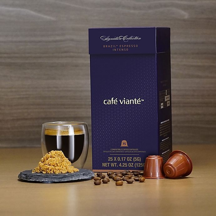 slide 3 of 4, Café Vianté Brazil Intenso Espresso Capsules, 25 ct