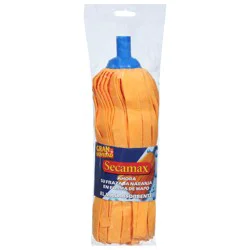 Secamax Large Orange Shammy Mop Refill 1 ea