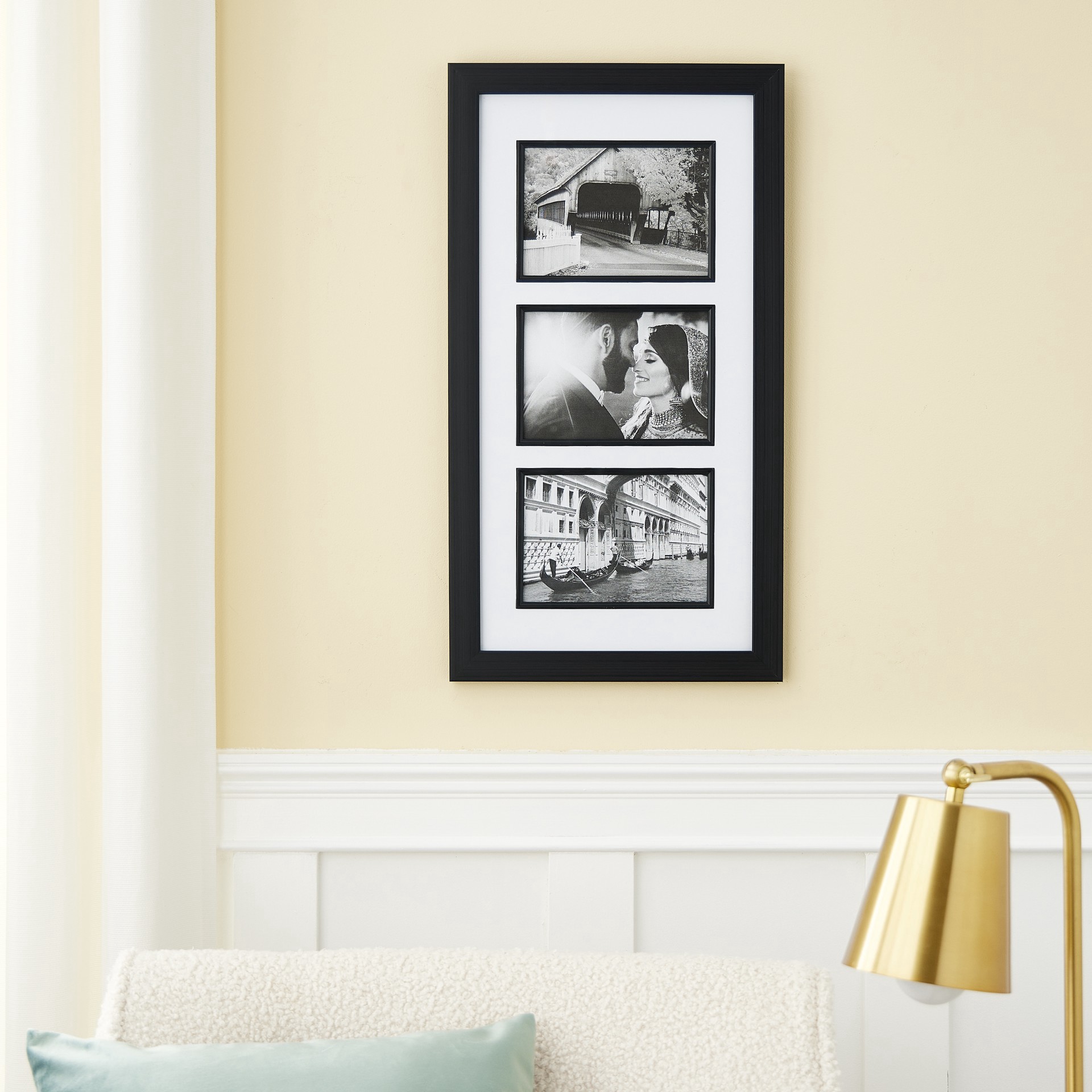 slide 2 of 3, 3 Opening 5" X 7" Collage Frame By Studio Decor, 5 in x 7 in