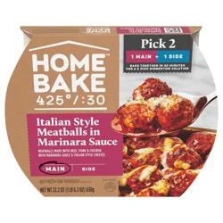 Homebake 425/:30 Italian Style Meatballs in Marinara Sauce 22.2 oz