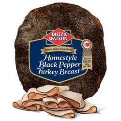 Dietz & Watson Homestyle Black Pepper Turkey Breast