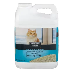 Whiskers & Tails Scoopable Cat Litter Fast Action Scented