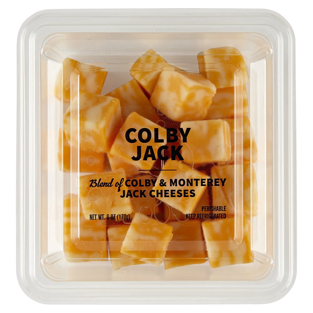 slide 6 of 6, Uppercut Colby Jack Block Cheese, 6 oz