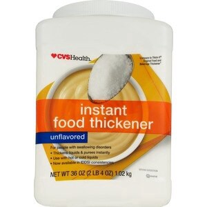 slide 1 of 1, CVS Health Instant Food Thickener Unflavored, 36 Oz, 36 oz