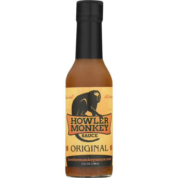 slide 1 of 1, Howler Monkey Sauce Sauce Amarillo, 5 oz