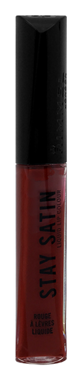 slide 1 of 1, Rimmel Rimmel London Stay Satin Liquid Lip Colour 500 Redical, 0.21 fl oz