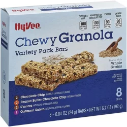 Hy-Vee Chewy Granola Variety Pack Bars