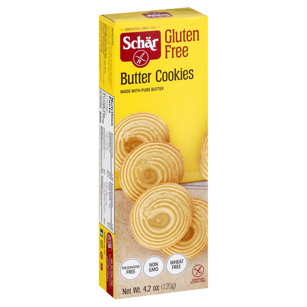 slide 1 of 2, Schär Butter Cookies, Gluten Free, 4.2 oz