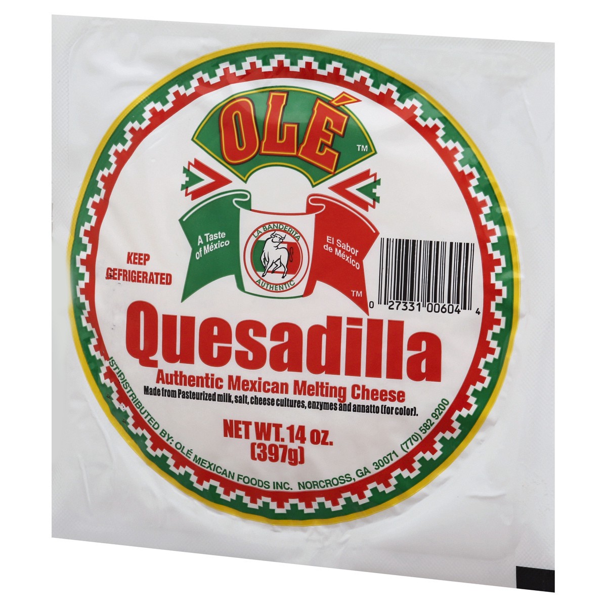 slide 11 of 13, Olé Mexican Foods Olé™ quesadilla cheese, 14 oz