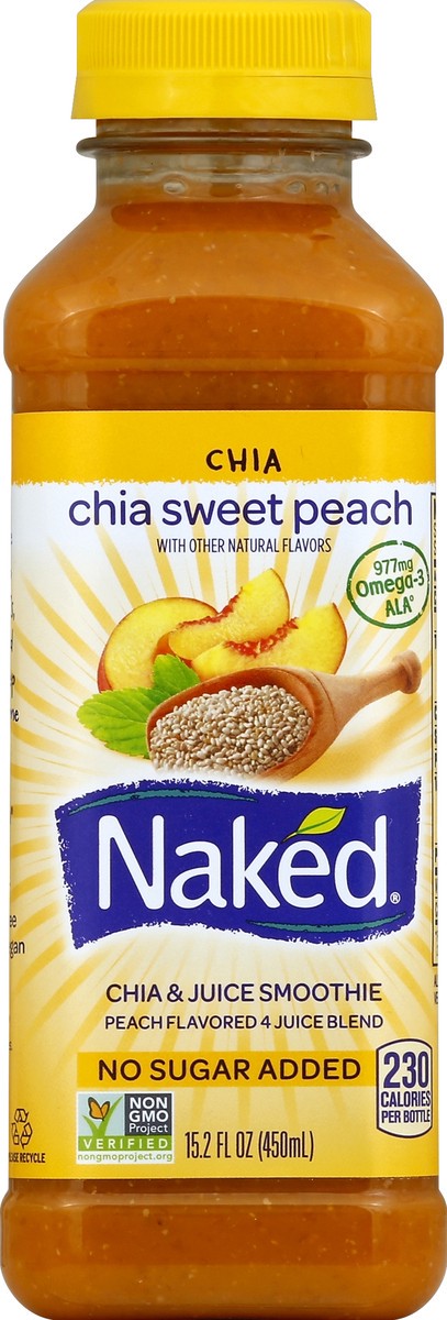 slide 5 of 7, Naked Chia & Juice Smoothie 15.2 oz, 15.2 oz