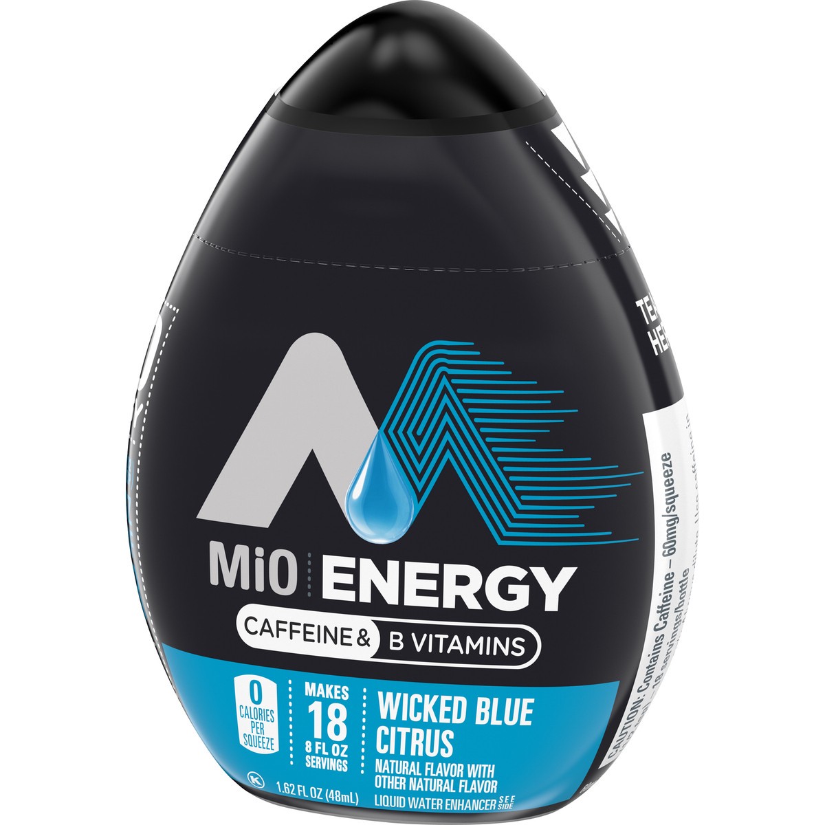 slide 2 of 9, MiO Energy Wicked Blue Citrus Liquid Water Enhancer - 1.62 fl oz Bottle, 1.62 fl oz