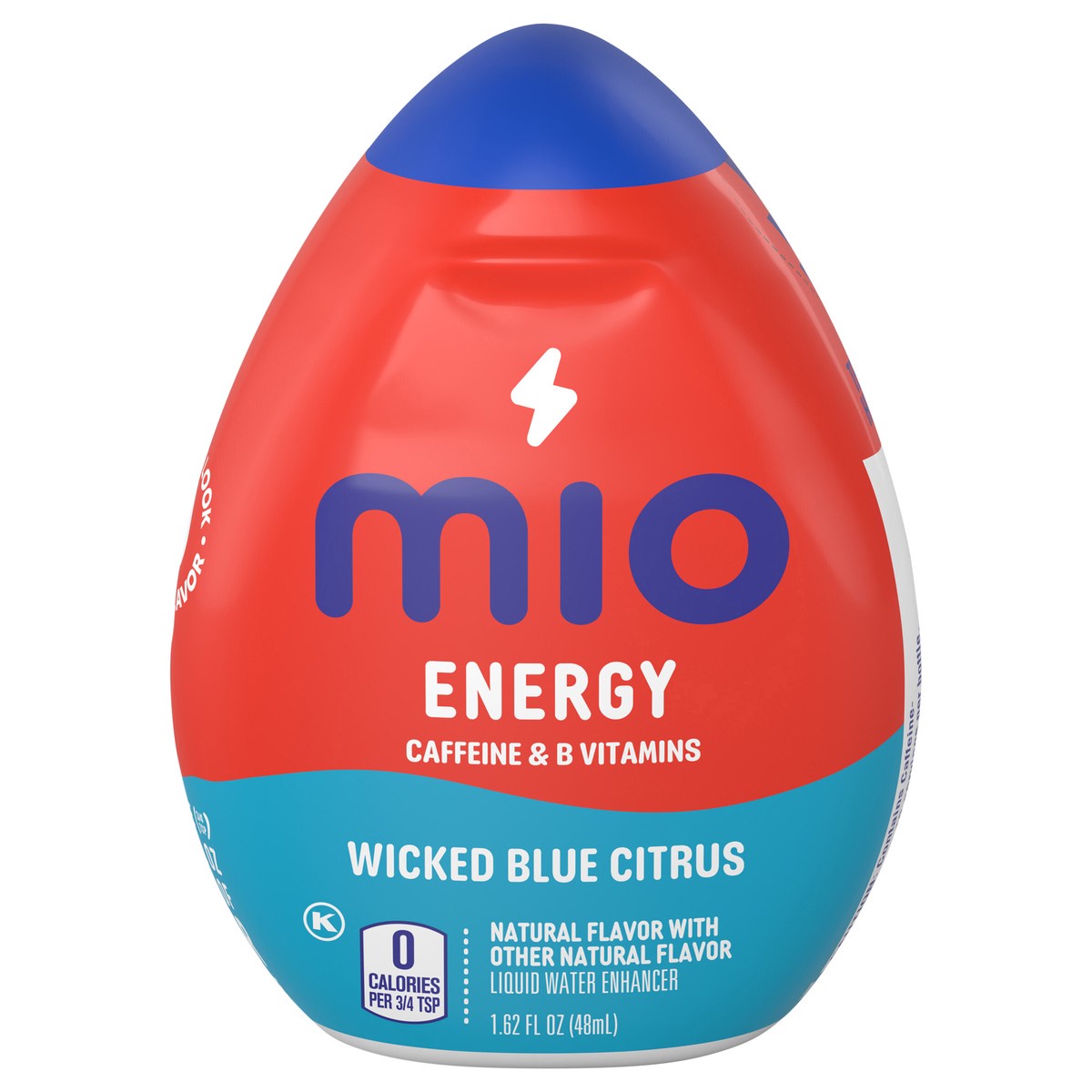 slide 1 of 9, MiO Energy Wicked Blue Citrus Liquid Water Enhancer - 1.62 fl oz Bottle, 1.62 fl oz