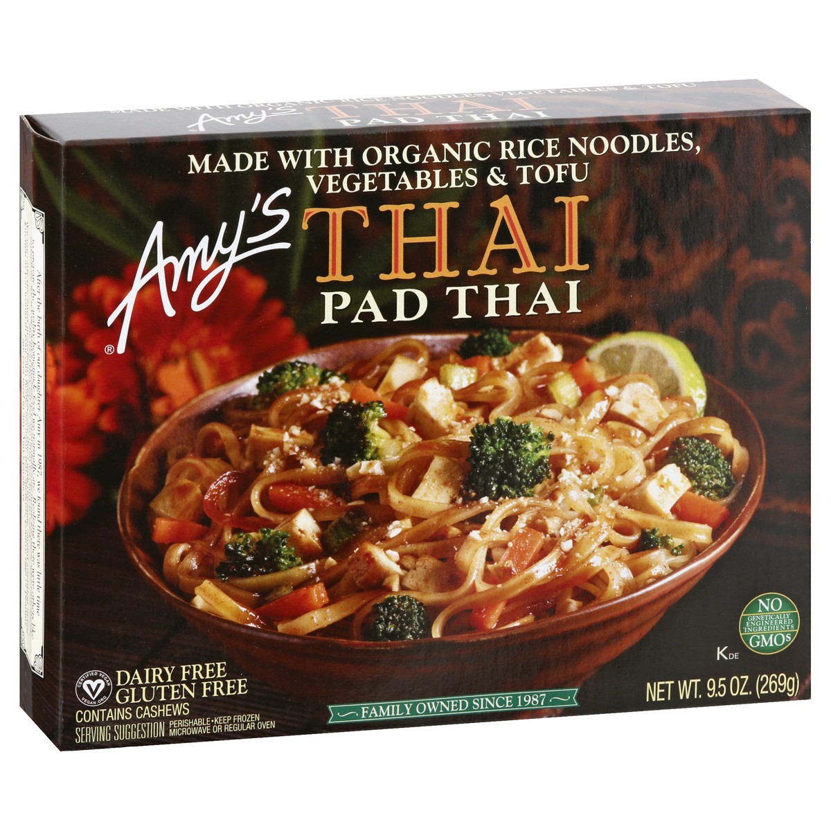 slide 2 of 9, Amy's Kitchen Pad Thai, 9.5 oz