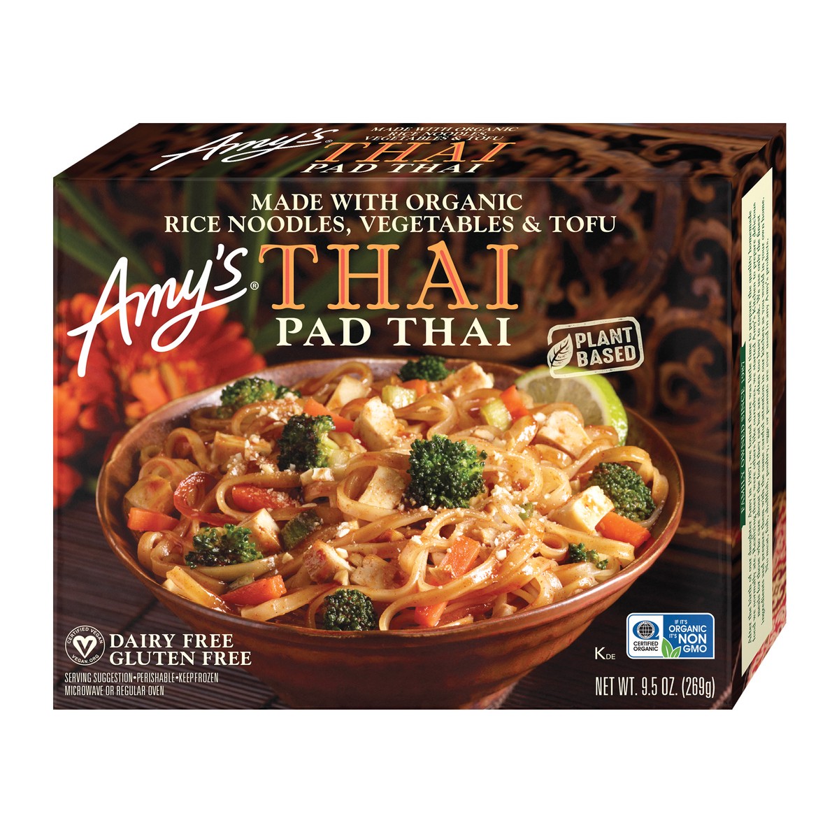 slide 6 of 9, Amy's Kitchen Pad Thai, 9.5 oz