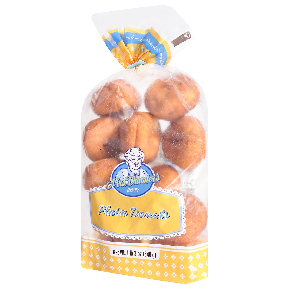 slide 3 of 9, Mrs. Dunster's Mrs.dunsters Plain Donut - 19 OZ, 19 oz