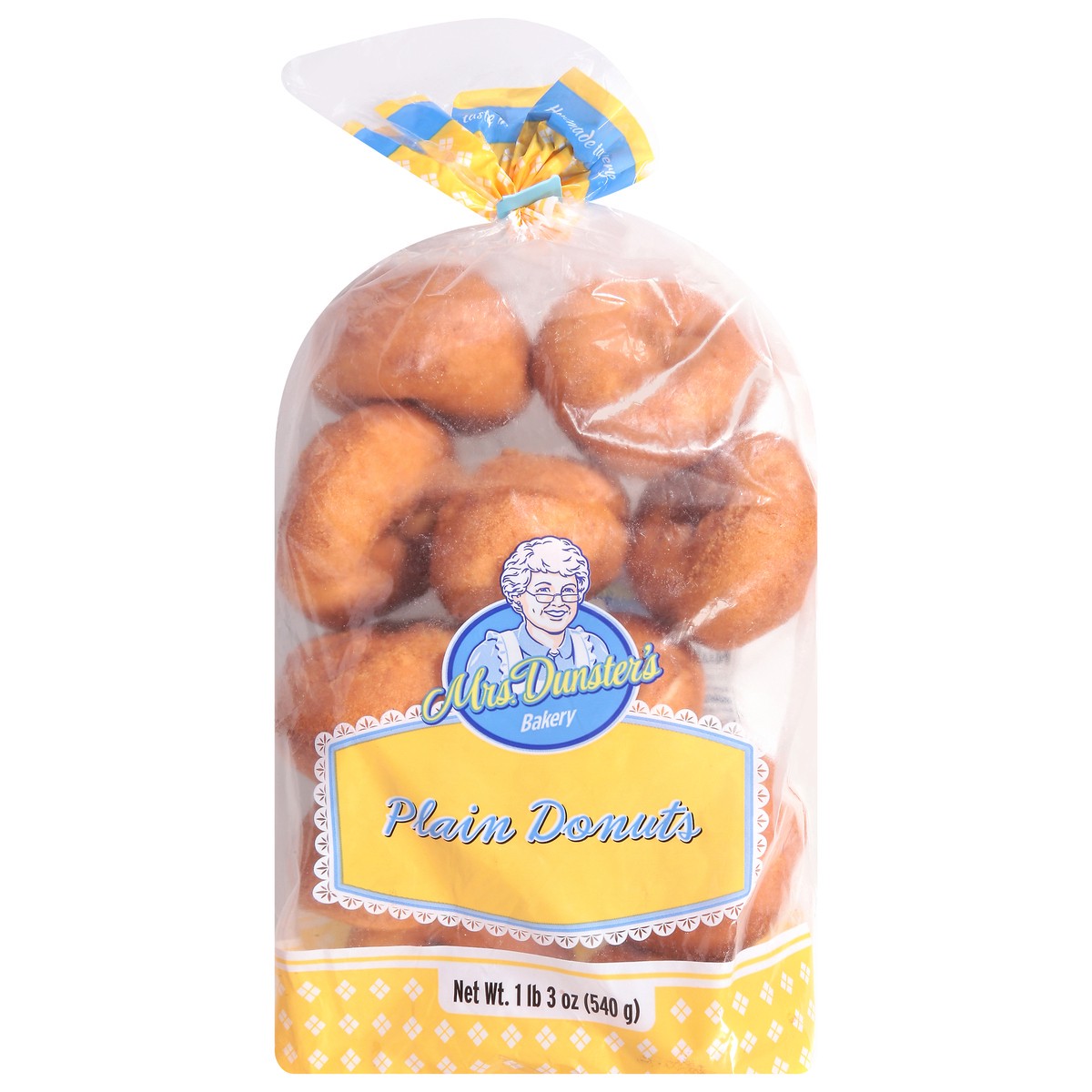 slide 1 of 9, Mrs. Dunster's Mrs.dunsters Plain Donut - 19 OZ, 19 oz