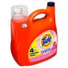 slide 5 of 9, Tide Plus A Touch of Downy Liquid Laundry Detergent, April Fresh, 132 fl oz, 94 loads, HE Compatible, 132 fl oz