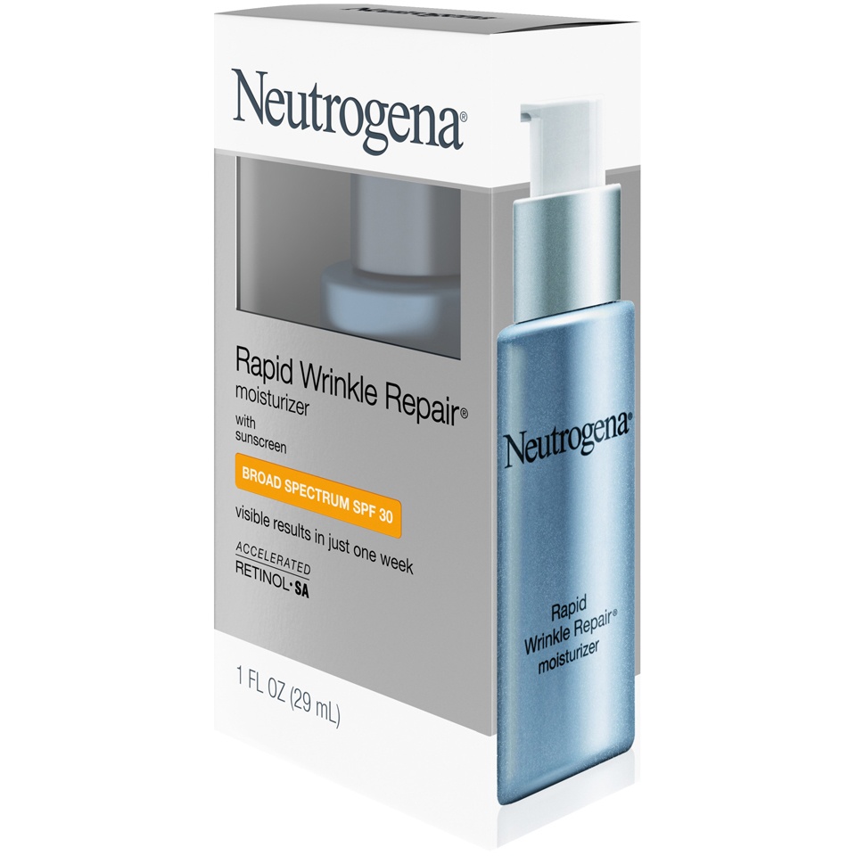 Neutrogena Rapid Wrinkle Repair Face And Neck Moisturizer Spf 30 1 Fl Oz 30 Ct 1 Fl Oz Shipt 9566