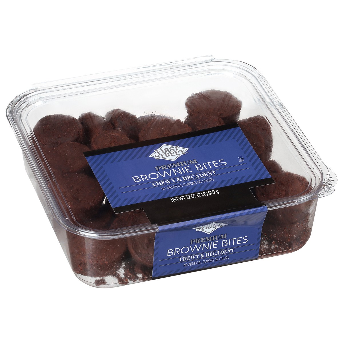 slide 2 of 13, First Street Brownie Bites, 32 oz