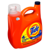 slide 2 of 9, Tide Laundry Detergent Liquid, Original Scent, 100 Loads, 125 fl oz, Works on 100% of Common Stains, 125 fl oz