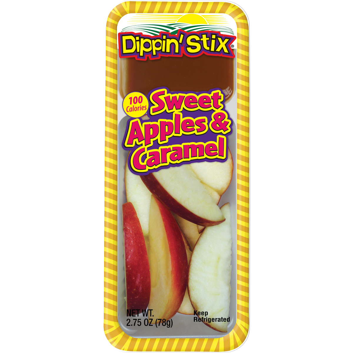 slide 1 of 5, Dippin' Stix Sweet Apples & Caramel, 2.75 oz, 2.75 oz