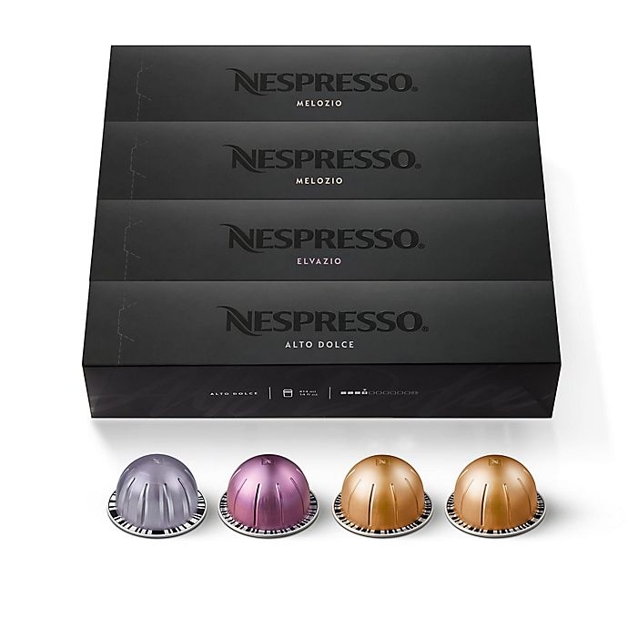 slide 1 of 6, Nespresso VertuoLine Assorted Medium Roast Coffee Capsules, 40 ct