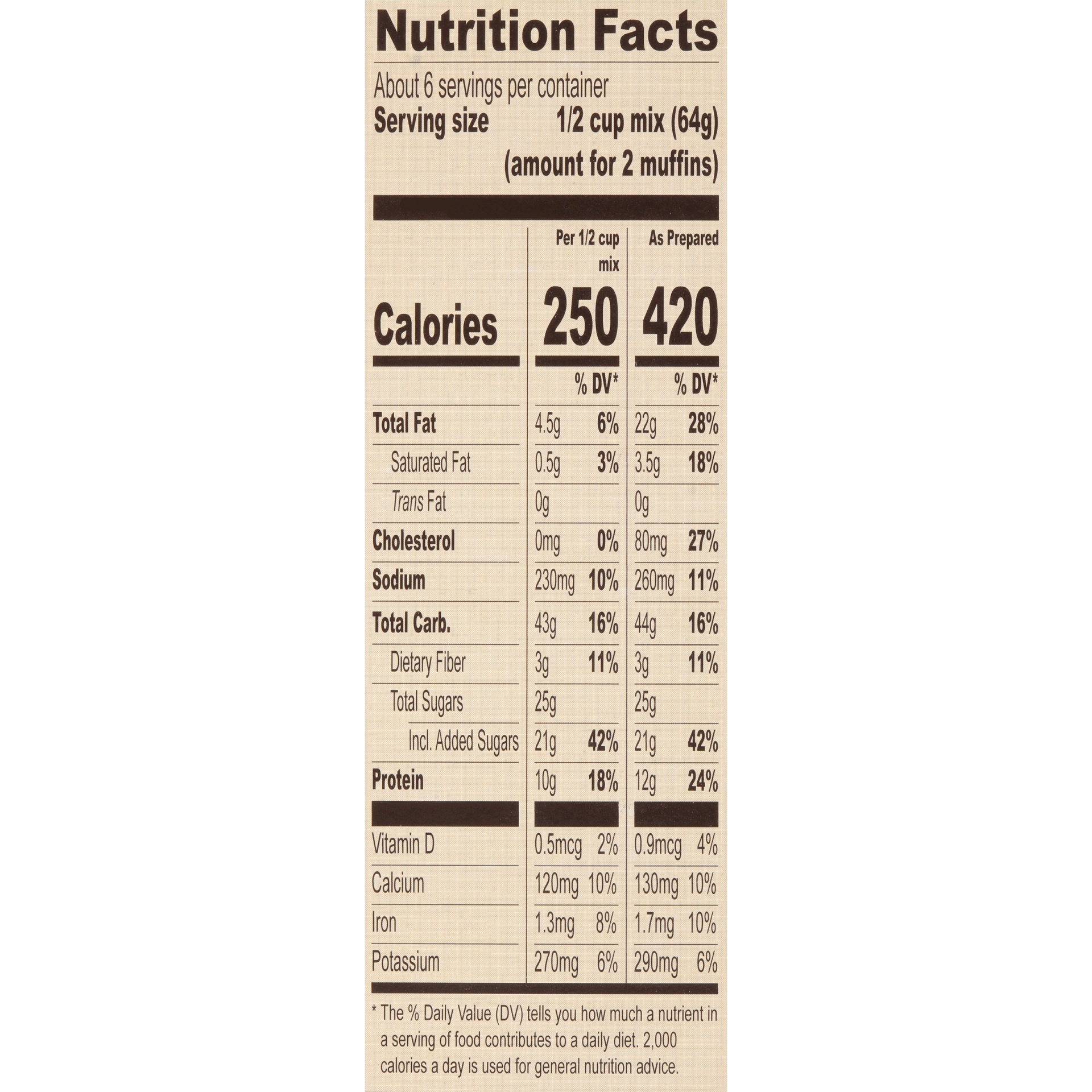 slide 2 of 8, Krusteaz Banana Nut Protein Muffin Mix, 20 oz