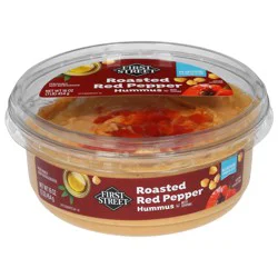 First Street Roasted Red Pepper Hummus