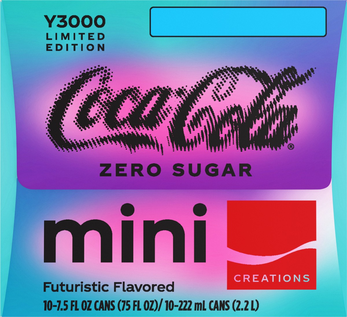 slide 6 of 13, Coca-Cola Zero Sugar Y3000 Fridge Pack Cans, 7.5 fl oz, 10 Pack, 10 ct; 7.5 fl oz