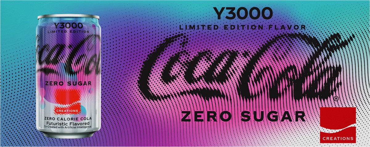 slide 9 of 13, Coca-Cola Zero Sugar Y3000 Fridge Pack Cans, 7.5 fl oz, 10 Pack, 10 ct; 7.5 fl oz