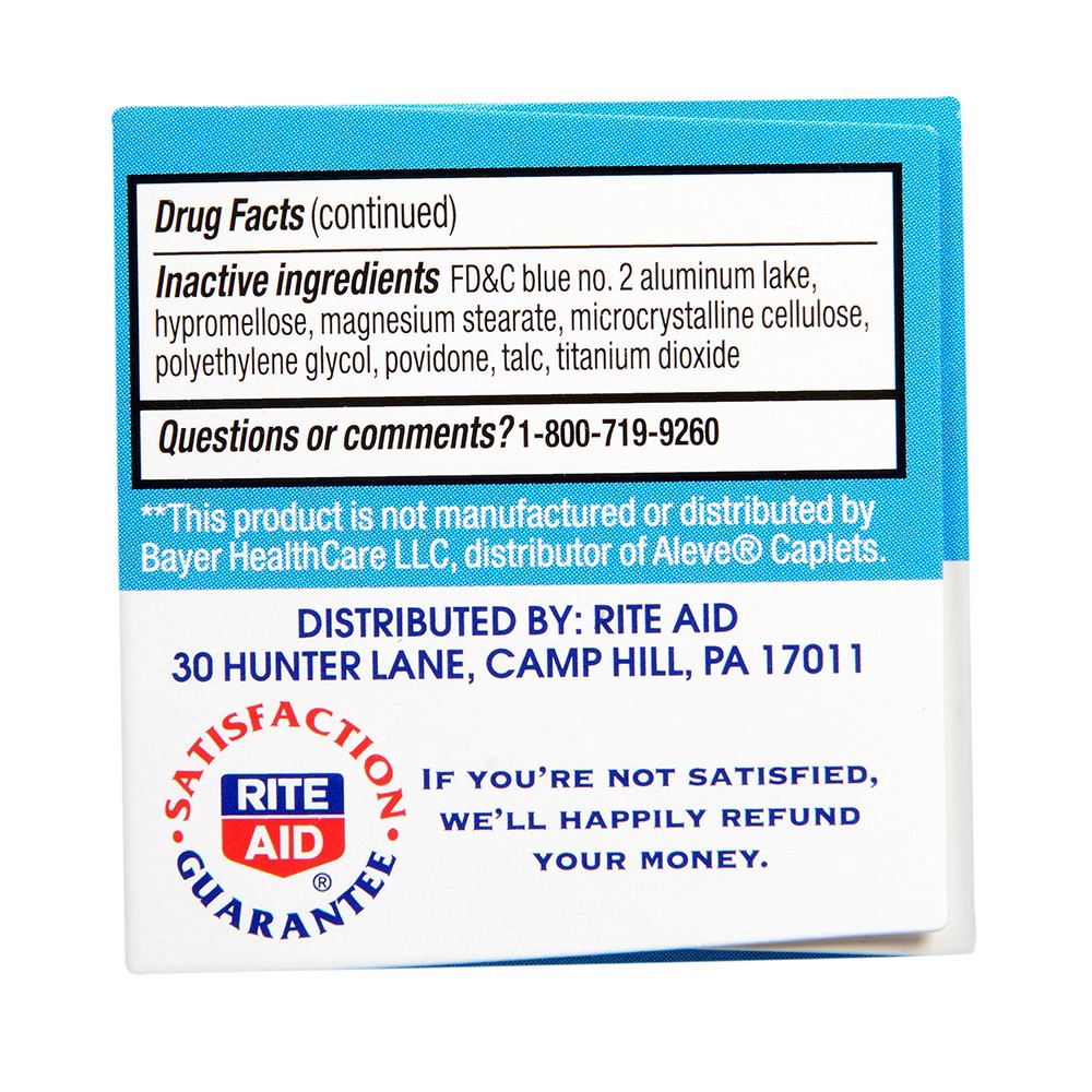 slide 3 of 5, Rite Aid Ra Napr Sodium Cap, 50 ct