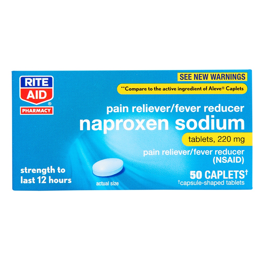 slide 1 of 5, Rite Aid Ra Napr Sodium Cap, 50 ct