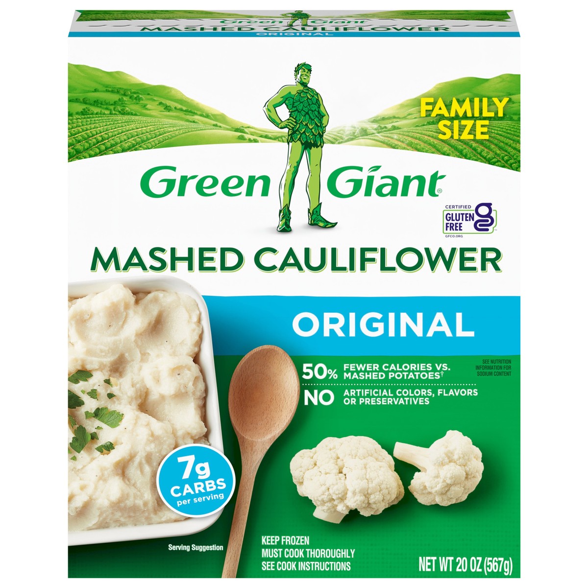 slide 1 of 9, Green Giant Mashed Cauliflower, 20 oz