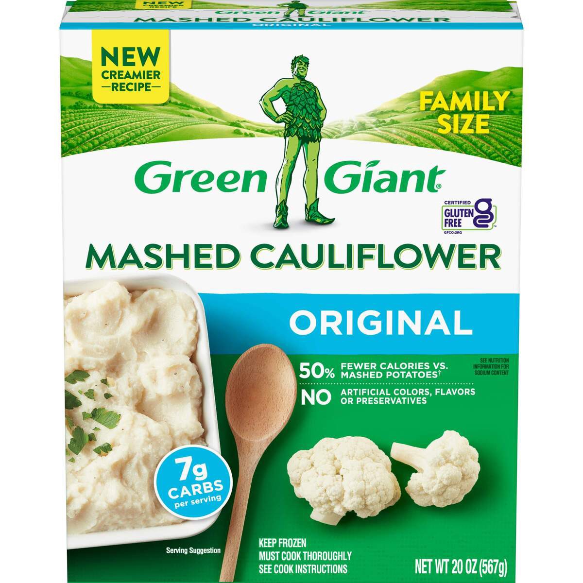 slide 1 of 9, Green Giant Mashed Cauliflower, 20 oz