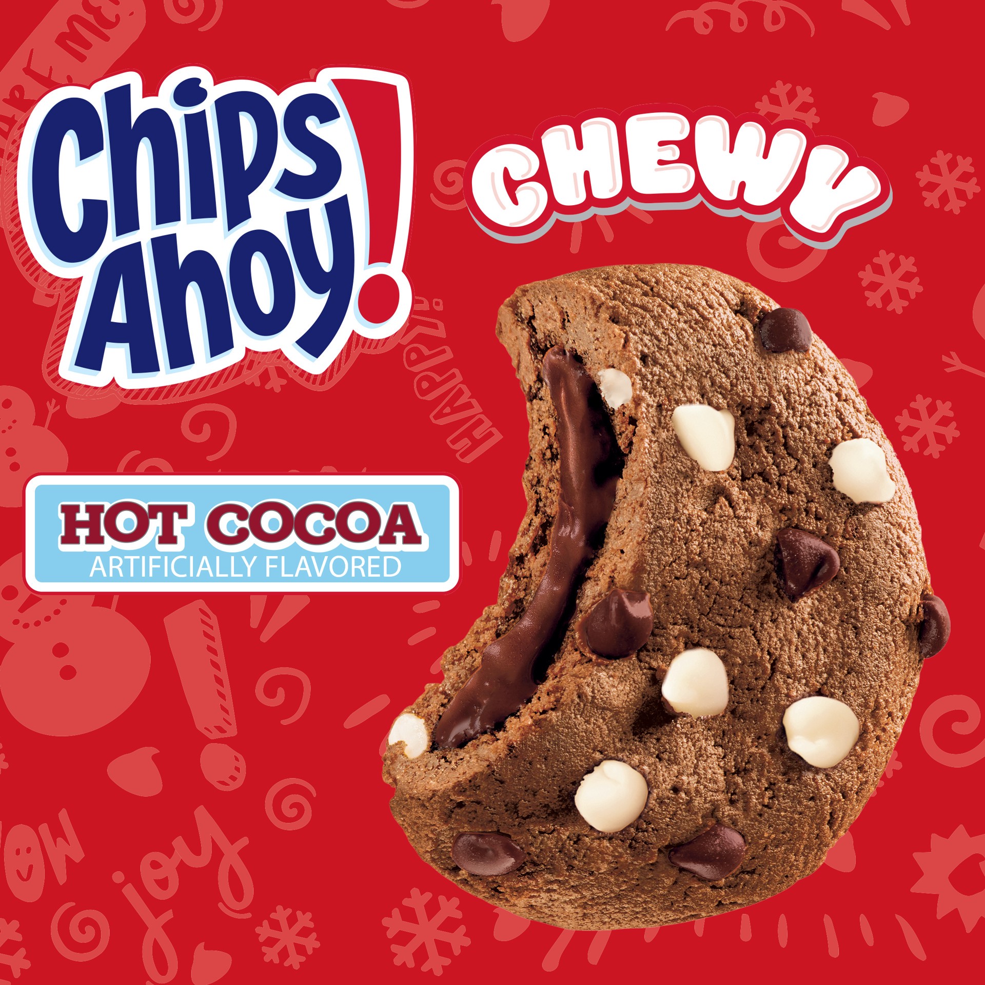 slide 2 of 5, Chips Ahoy! Chewy Hot Cocoa Cookies, 9.9 Oz, 9.9 oz