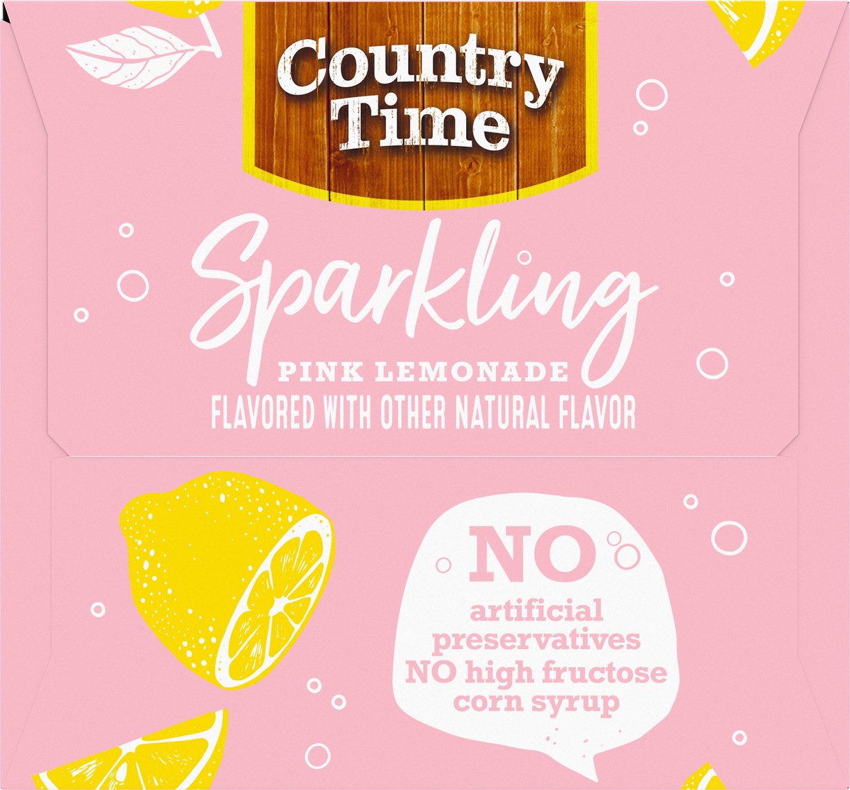 slide 7 of 10, Country Time Sparkling Pink Lemonade, 6 ct - 7.5 fl oz Cans, 6 ct; 7.5 fl oz