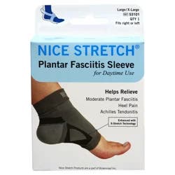 Brownmed Nice Stretch Plantar Fasciitis Sleeve, Large/X-Large
