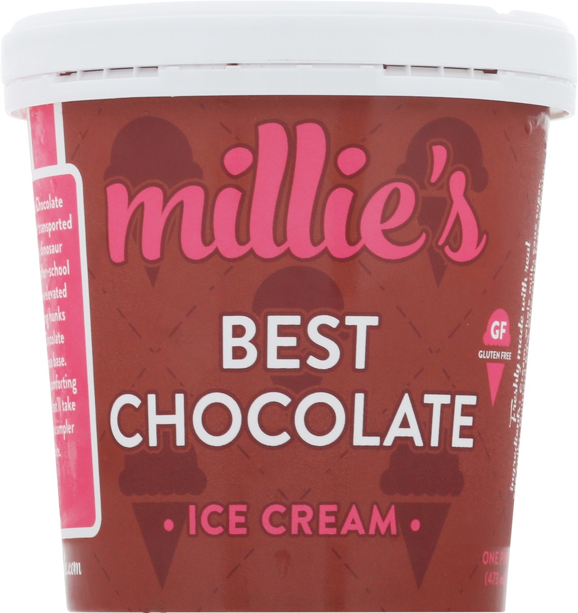 slide 4 of 9, Millie's Best Chocolate Ice Cream 1 pt, 1 pt