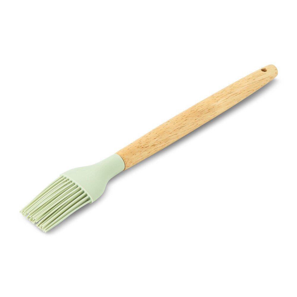 slide 2 of 3, Core Kitchen™ Silicone Basting Brush Sage, 1 ct