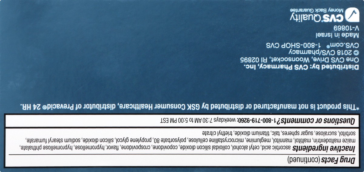 slide 8 of 10, CVS Health Delayed Release Acid Reducer Tablets, Strawberry, 42 Ct, 42 ct