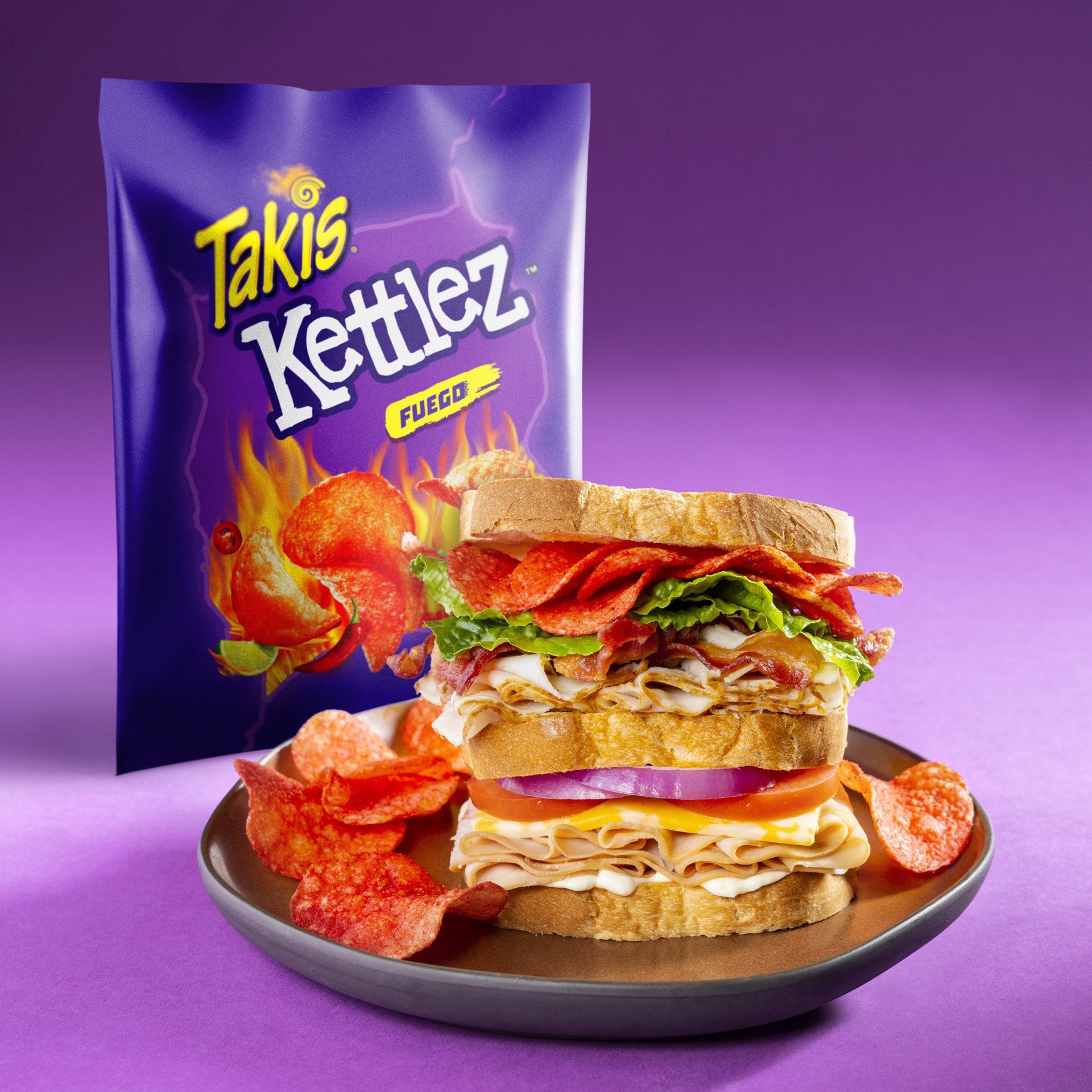 slide 7 of 7, Takis Fuego Kettlez 8 oz Sharing Size Bag, Hot Chili Pepper & Lime Flavored Extreme Spicy Kettle-Cooked Potato Chips, 8 oz