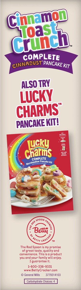 slide 3 of 14, Cinnamon Toast Crunch Betty Crocker Cinnamon Toast Crunch Pancake Kit, Baking Mix, 15.6 oz., 15.6 oz