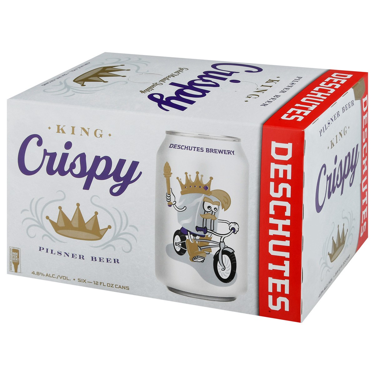 slide 5 of 9, Deschutes King Crispy Pilsner, 6 ct; 12 oz