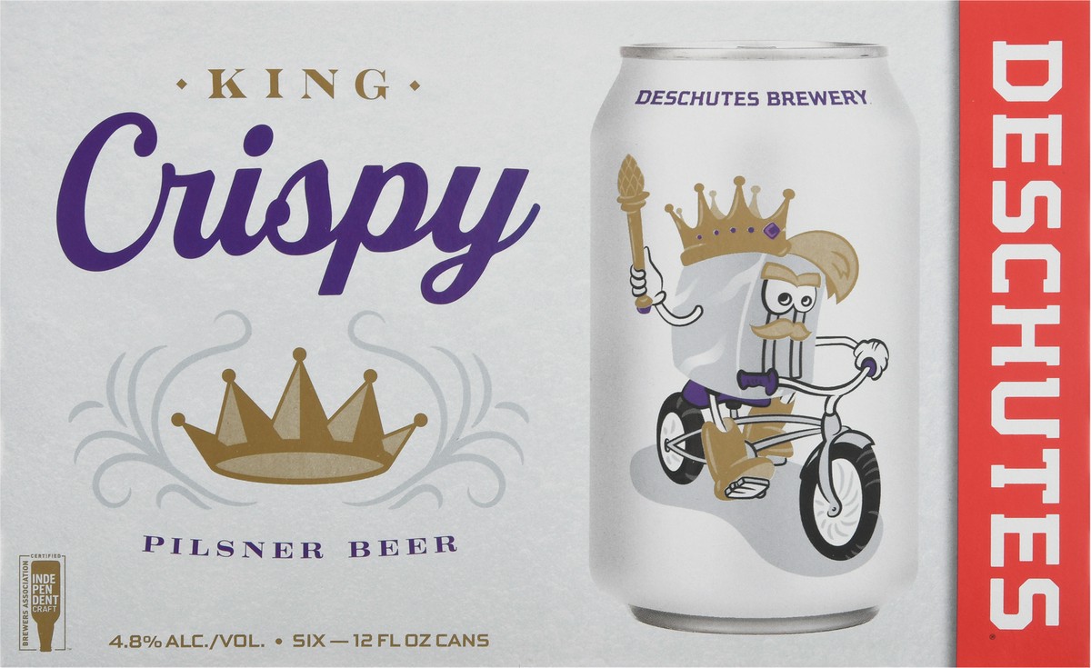 slide 8 of 9, Deschutes King Crispy Pilsner, 6 ct; 12 oz