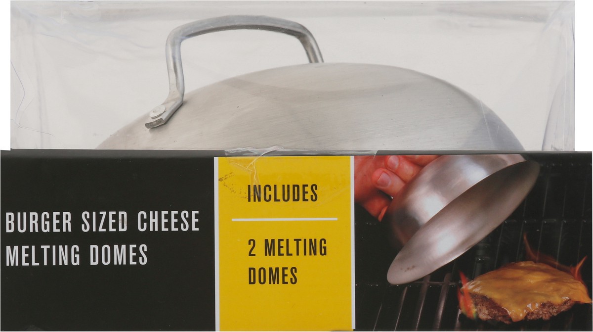 slide 4 of 12, Char-Broil Burger Sized Cheese Melting Domes 2-Pack, 2 ct