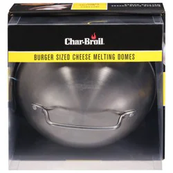 Char-Broil Burger Sized Cheese Melting Domes - 2 ea