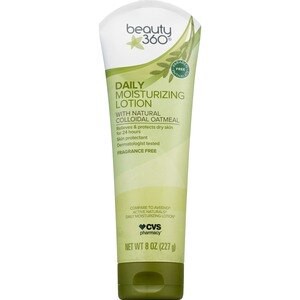 slide 1 of 1, Beauty 360 Daily Moisturizing Lotion With Natural Colloidal Oatmeal, 8 Oz, 8 oz