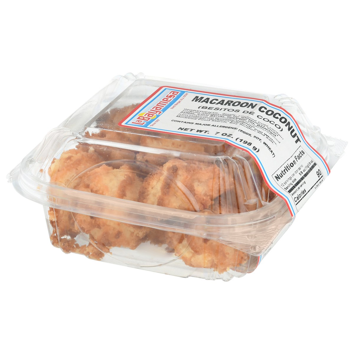 slide 8 of 9, La Bayamesa Macaroon Coconut 7 oz, 7 oz